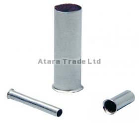 2,5 mm2 (AWG 14) UNINSULATED END SLEEVES / 500 pcs. Bag